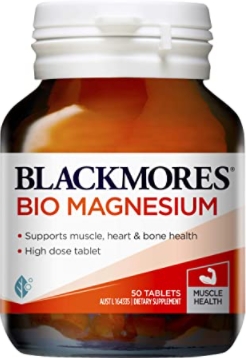 Blackmores bio Magnesium 50เม็ด